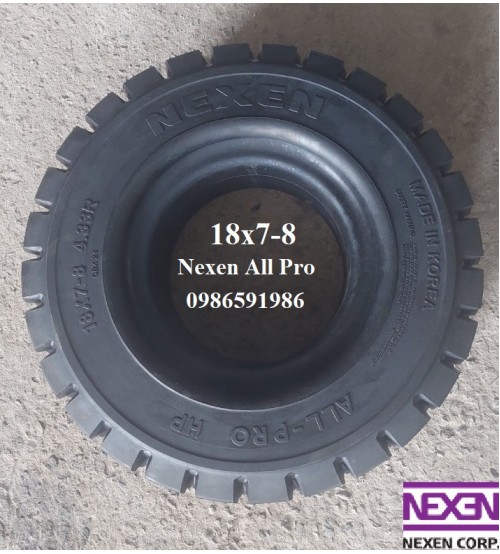 Lốp xe nâng 18x7-8 Nexen All Pro
